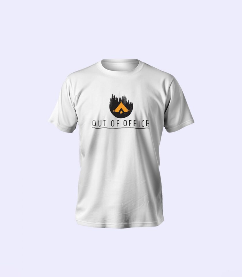 "Out of Office" Unisex T-Shirt – Fun, Comfy, and Perfectly Relaxed