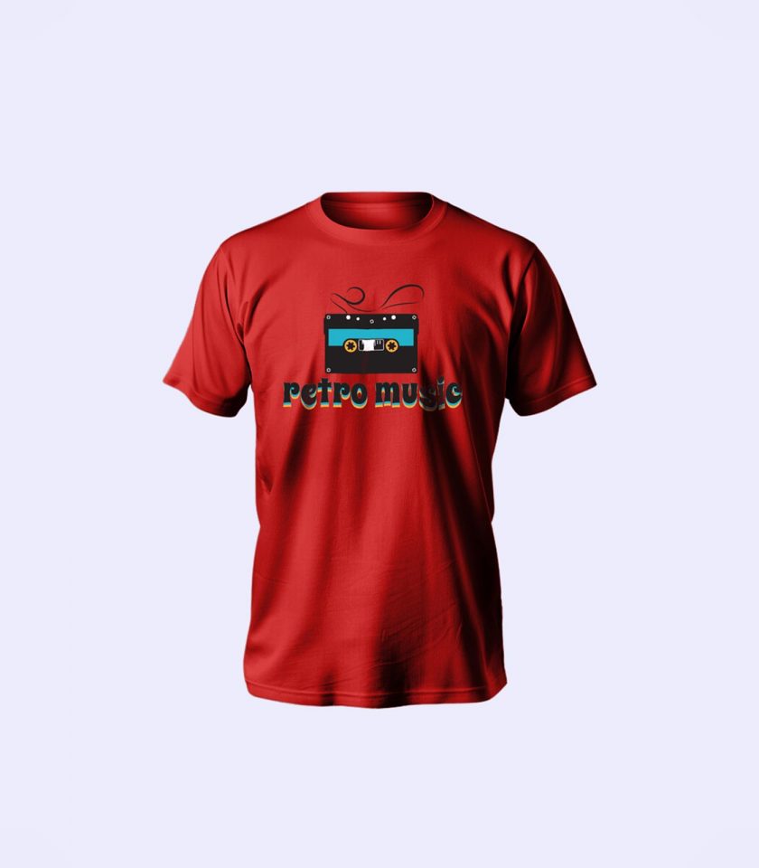 "Retro Music" Unisex T-Shirt – Bold Vinyl Design, Vintage Vibes, Ultimate Comfort - Image 2