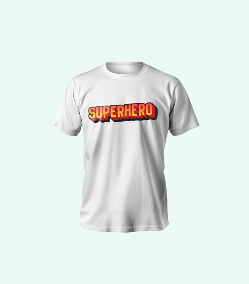 "Superhero" Unisex T-Shirt – Bold Style, Ultimate Comfort, Heroic Spirit - Image 2